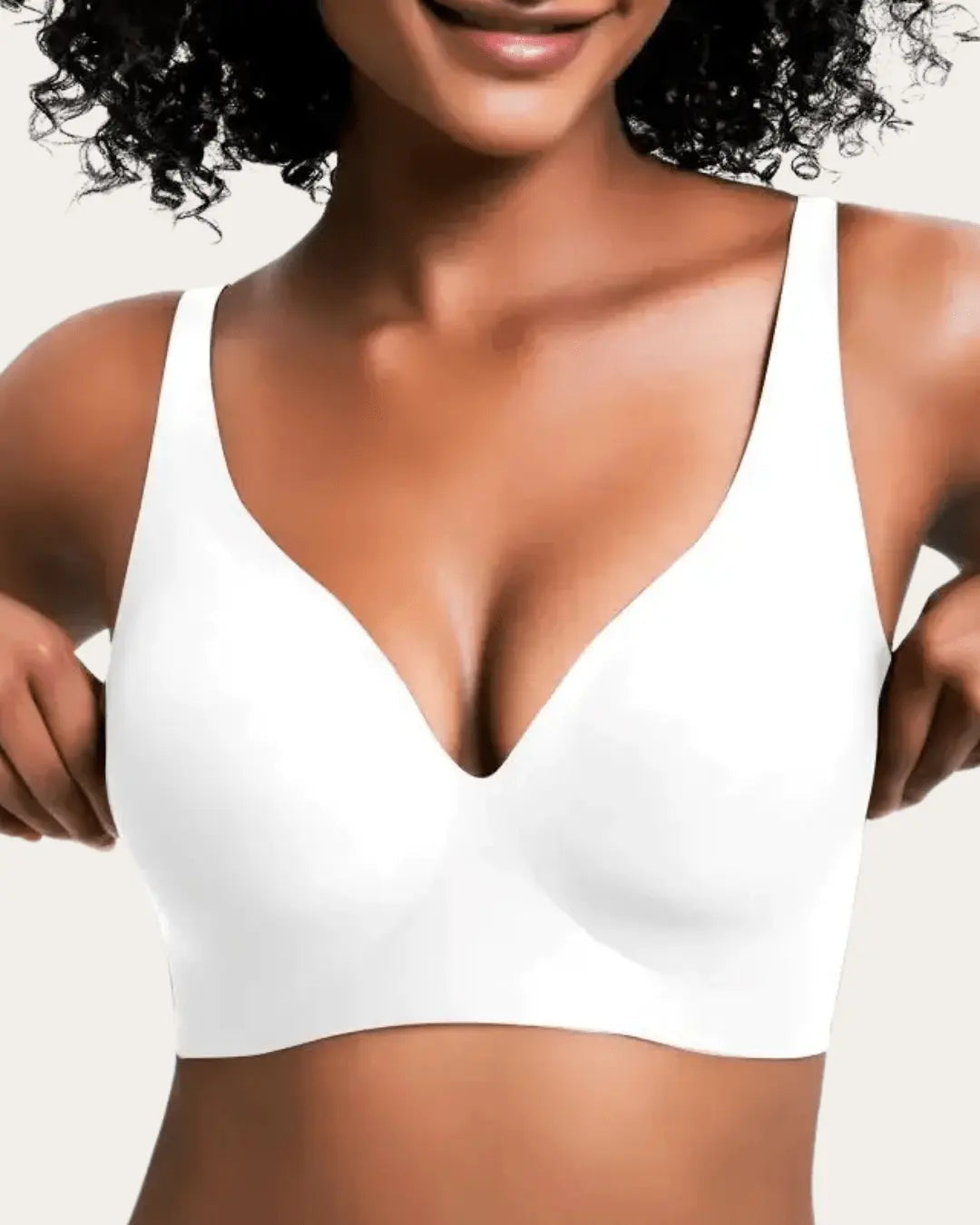 Reggiseno Pureline Comfort senza ferretto · Bianco