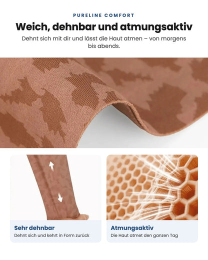 Pureline Comfort BH: weiches, sehr dehnbares und atmungsaktives Material