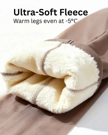 Collant Termici Modellanti — pile ultra-morbido all'interno, gambe calde anche a -5 °C