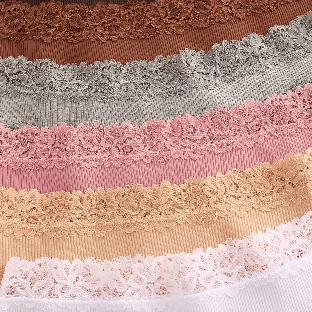 Tanga Pureline in cotone con bordo in pizzo – Pagane 4, ricevine 8 — foto 8