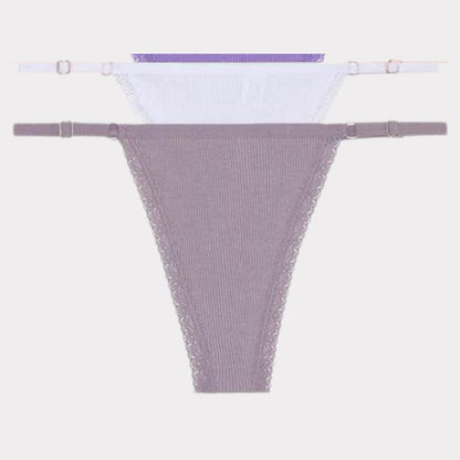 2 × Tanga Sexy Pureline in omaggio · inclusi nei 5 del pack · Colori assortiti