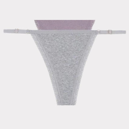 2 × Tanga Sexy Pureline in omaggio · inclusi nei 5 del pack · Toni chiari