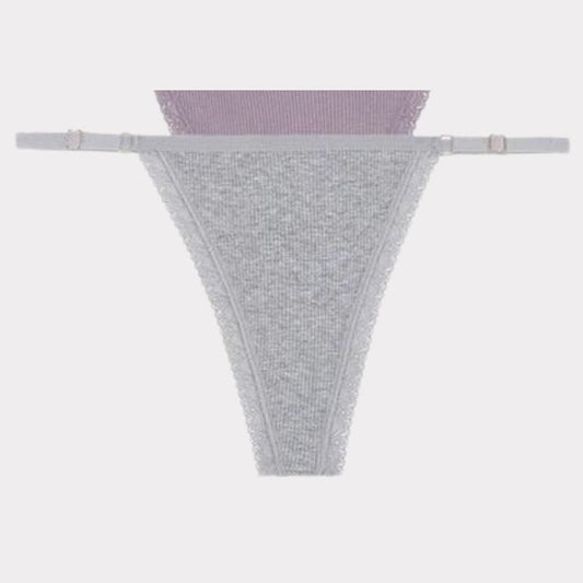 2 × Tanga Sexy Pureline in omaggio · inclusi nei 5 del pack · Toni chiari