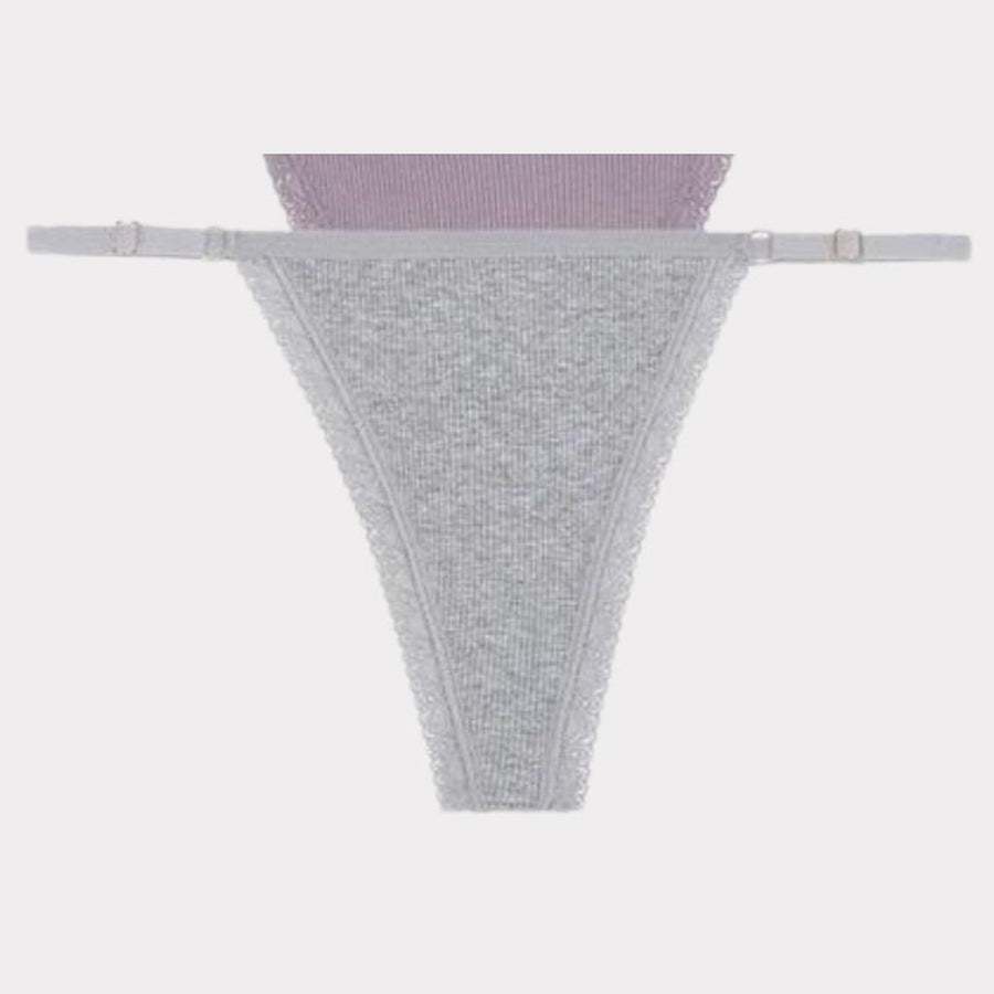 2 × Tanga Sexy Pureline in omaggio · inclusi nei 5 del pack · Toni chiari