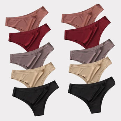 Slip Invisibile Pureline senza cuciture – Pagane 5, ricevine 10 · Colori assortiti