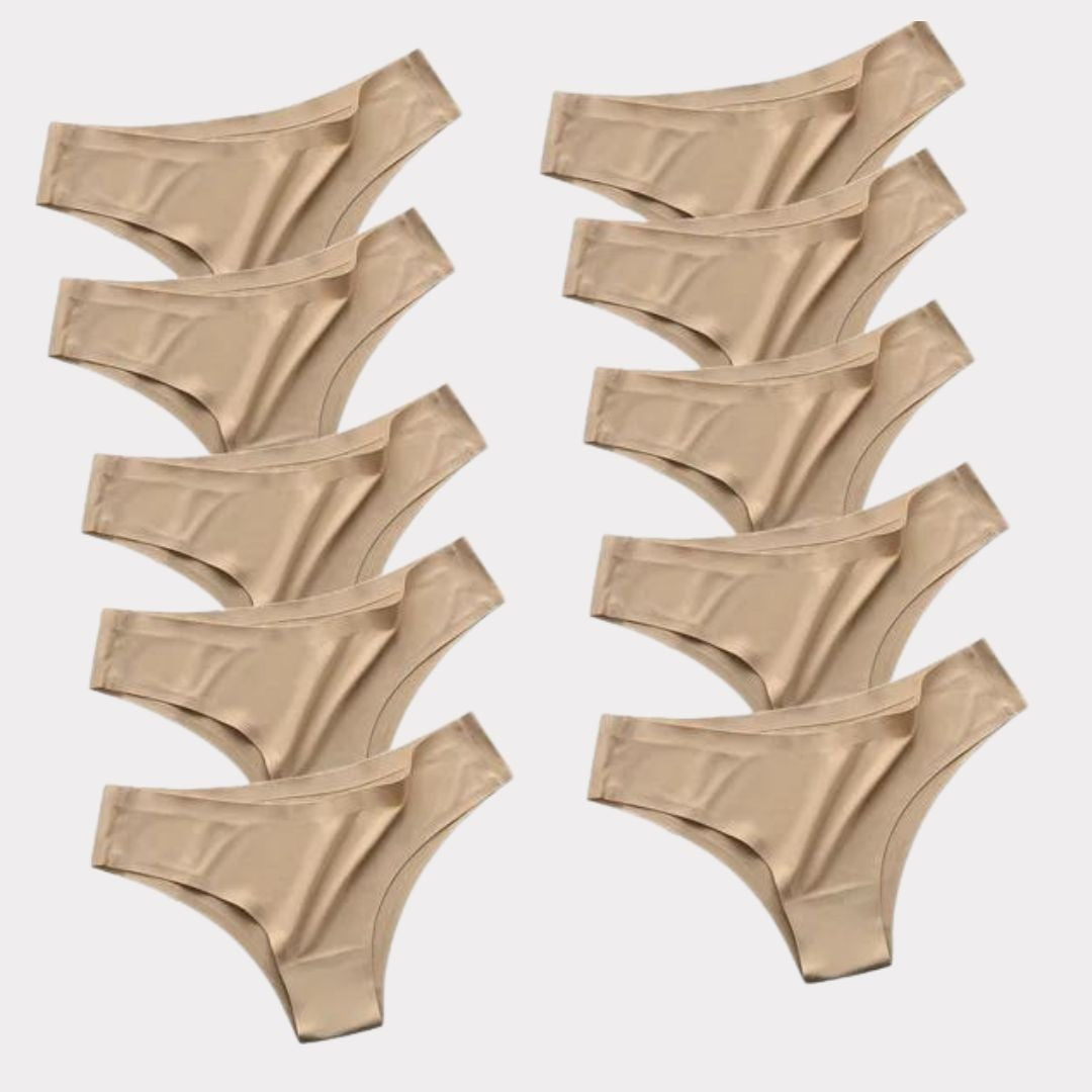 Slip Invisibile Pureline senza cuciture – Pagane 5, ricevine 10 · Toni chiari