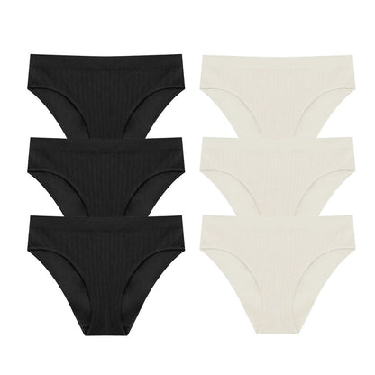 Slip Pureline a vita alta modellante – Pagane 3, ricevine 6 · Nero e bianco