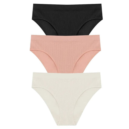 3 × Slip Vita Alta Pureline in omaggio · inclusi nei 6 del pack · Colori assortiti