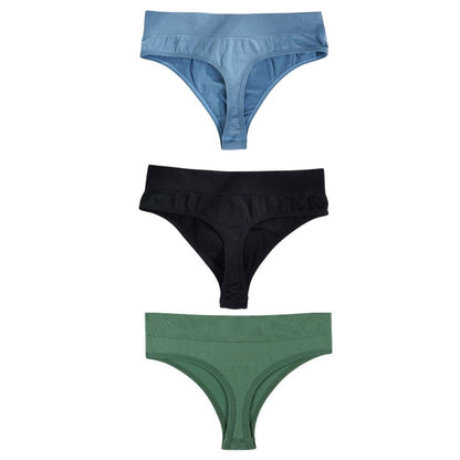 3 × Tanga Vita Alta Pureline in omaggio · inclusi nei 6 del pack · Colori assortiti