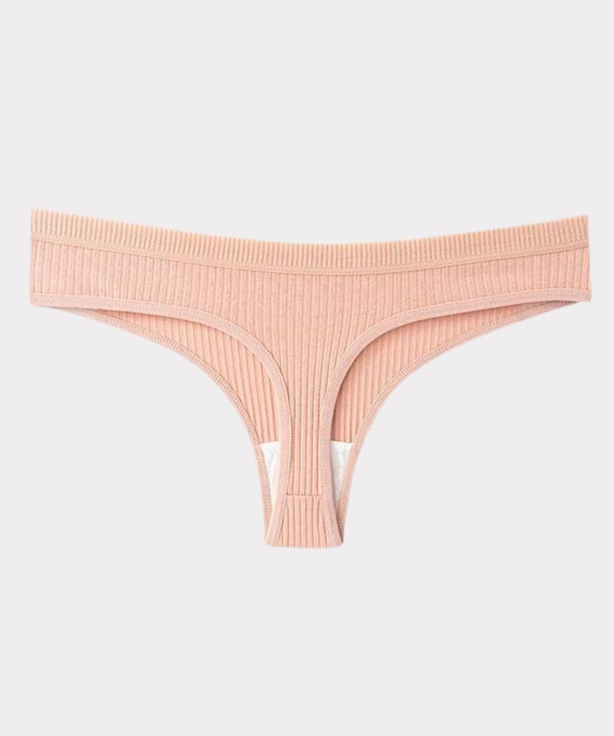 Tanga ComfortCotton [Antibatterico] – Pagane 5, Ricevine 10 — lei indossa la XL, fianchi 112 cm, 77 kg