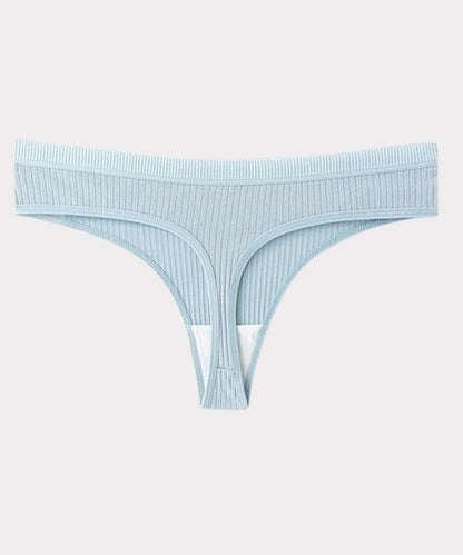 Tanga ComfortCotton [Antibatterico] – Pagane 5, Ricevine 10 — dettaglio tanga azzurro