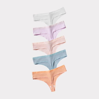 5 tanga Pureline in omaggio · inclusi nei 10 del pack · Toni chiari