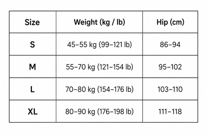 Tanga ComfortCotton [Antibatterico] – Pagane 5, Ricevine 10 — tabella taglie