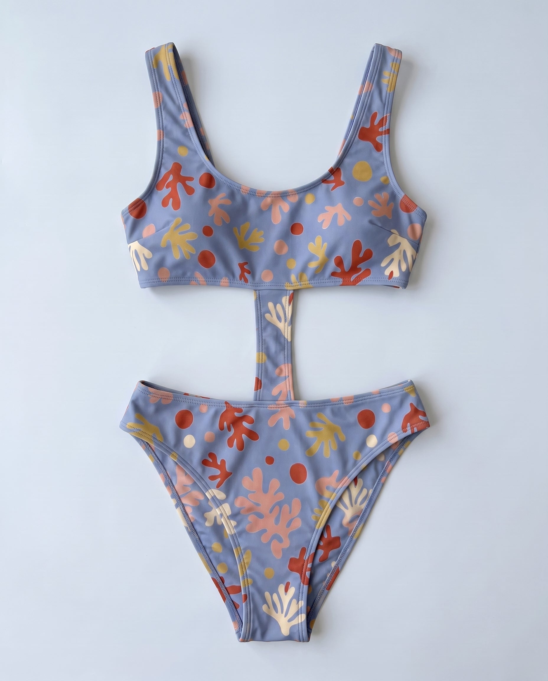 Venere costume intero tan-through Ocean Bliss — packshot · Rolvea